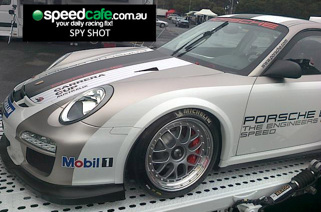 FIRST PICS: New Carrera Cup car spotted FIRST PICS: New Carrera Cup car spotted