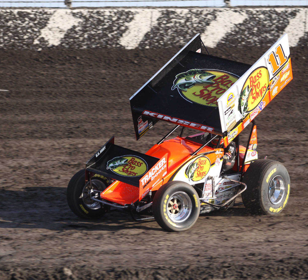 Steve Kinser continues his winning ways Steve Kinser continues his winning ways