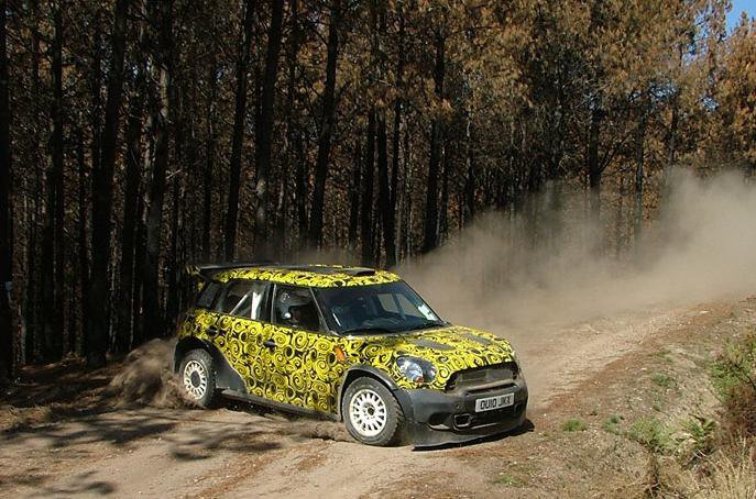 IRC Champion drives new Mini WRC IRC Champion drives new Mini WRC