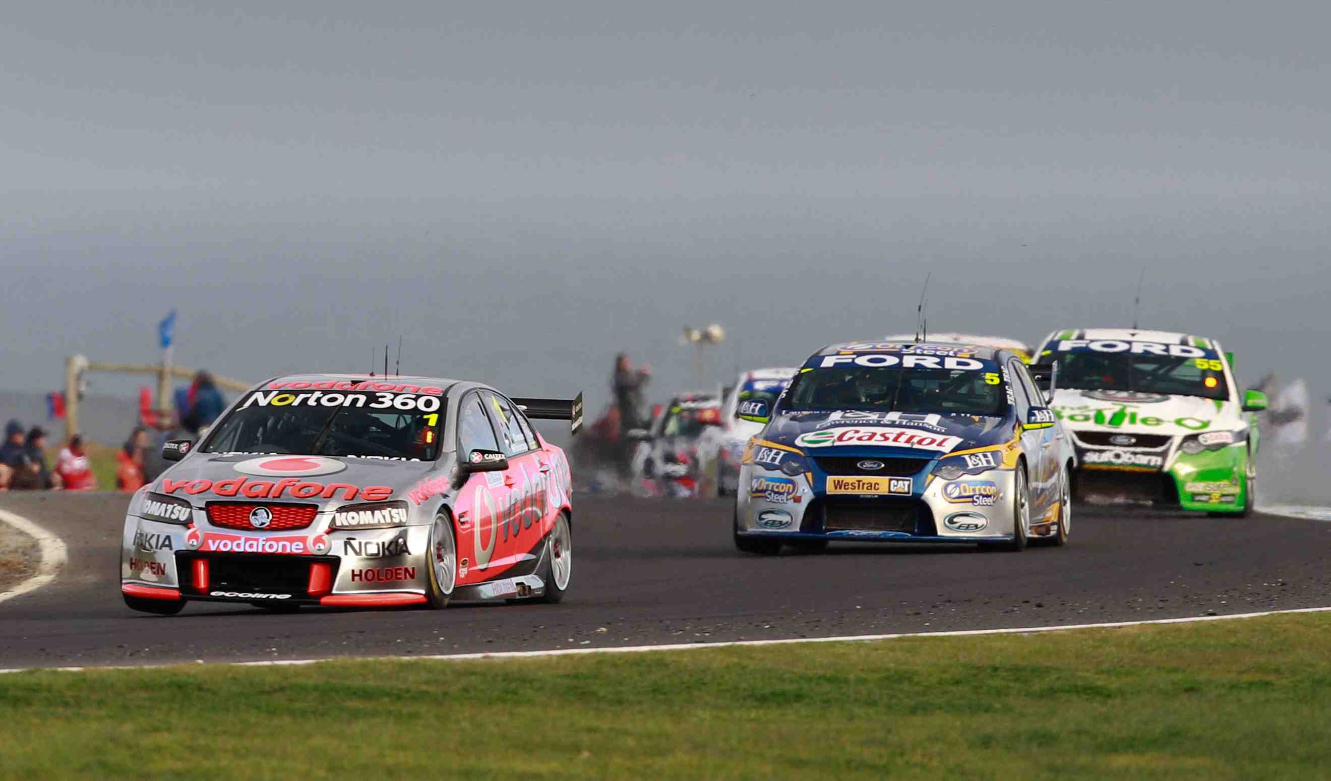 L&H 500 Phillip Island starting line-up L&H 500 Phillip Island starting line-up