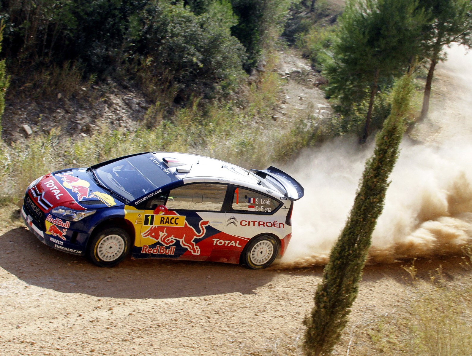 Sebastien Loeb leads in Spain Sebastien Loeb leads in Spain