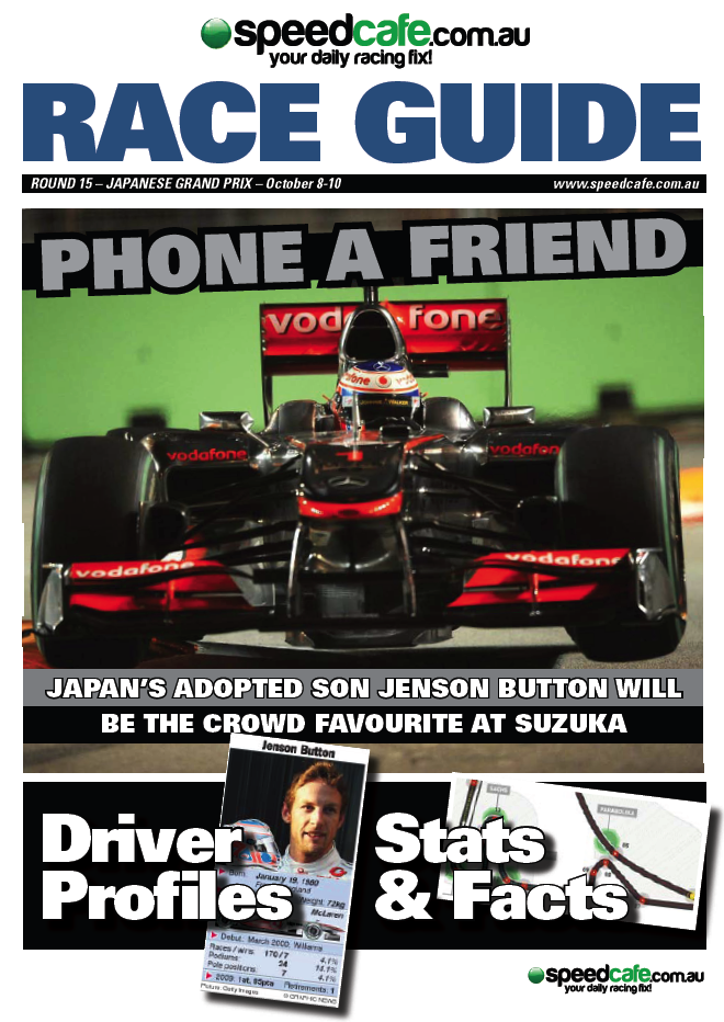 Japanese GP Race Guide Available Now Japanese GP Race Guide Available Now