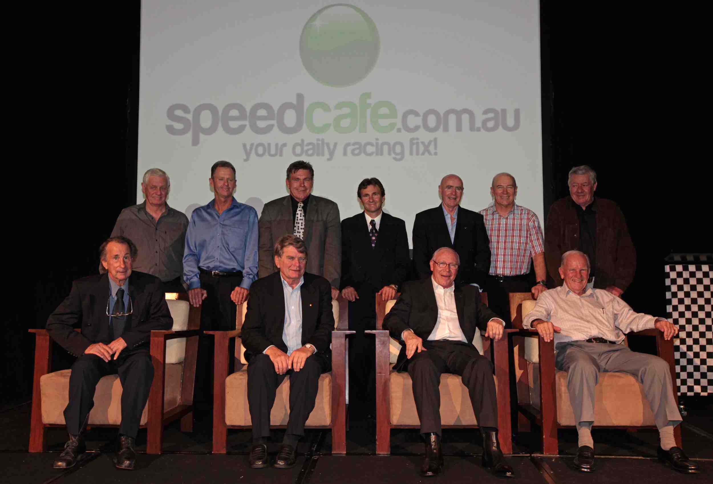 Racing Legends gather for intimate dinner Racing Legends gather for intimate dinner