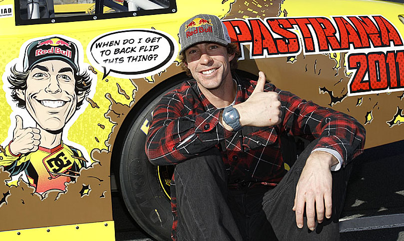 Pastrana moves to NASCAR with Waltrip Pastrana moves to NASCAR with Waltrip