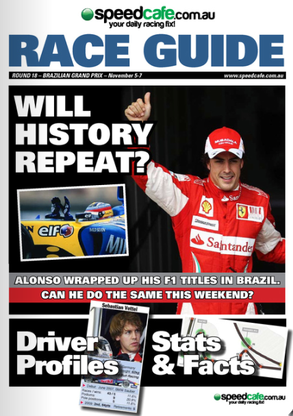 Brazilian GP F1 Race Guide Available Now Brazilian GP F1 Race Guide Available Now