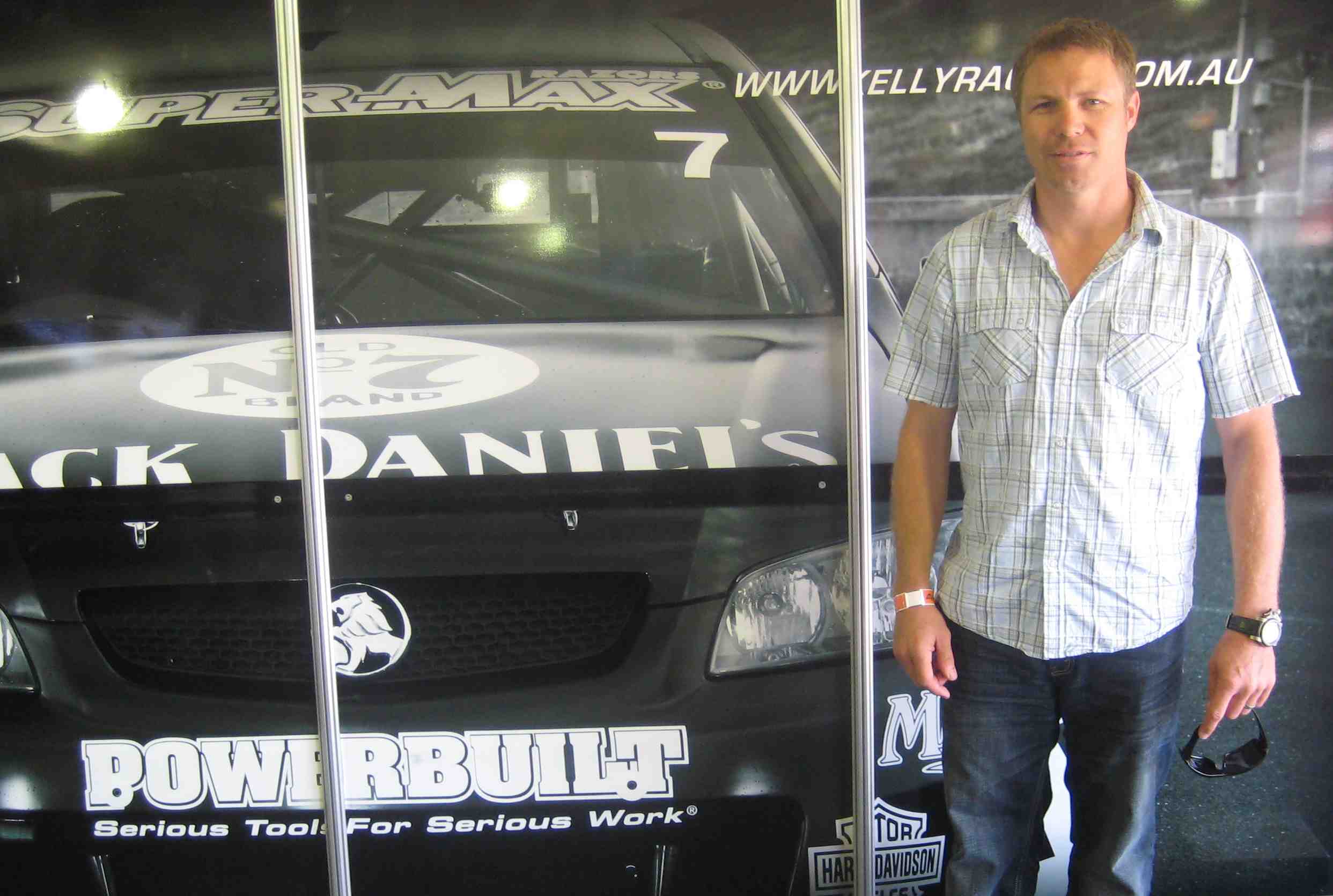 Ganassi IndyCar crew member visits GC600 Ganassi IndyCar crew member visits GC600