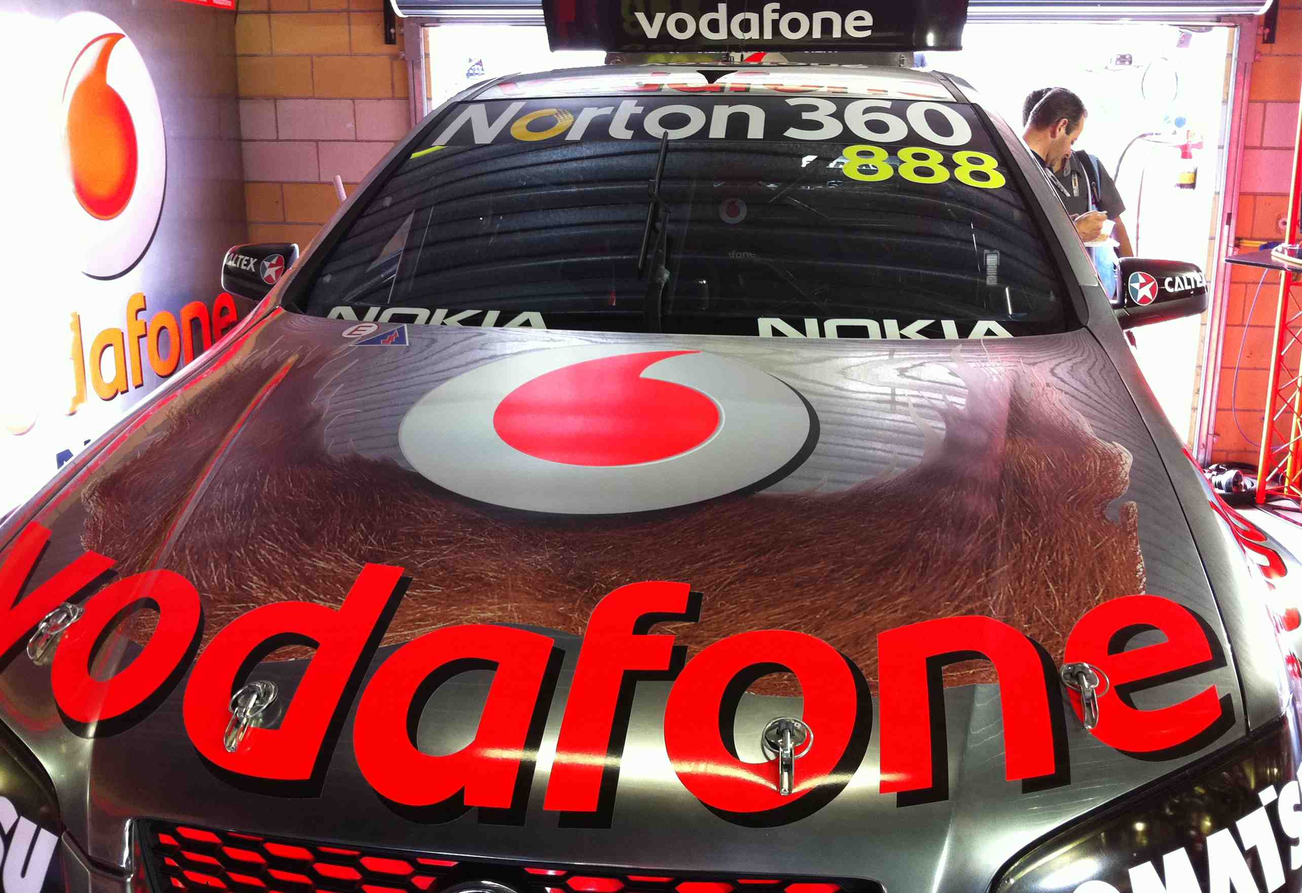FIRST PICS: New bonnet look for TeamVodafone FIRST PICS: New bonnet look for TeamVodafone