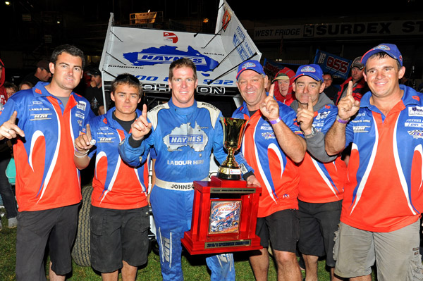 Jason Johnson wins to claim Speedweek title Jason Johnson wins to claim Speedweek title