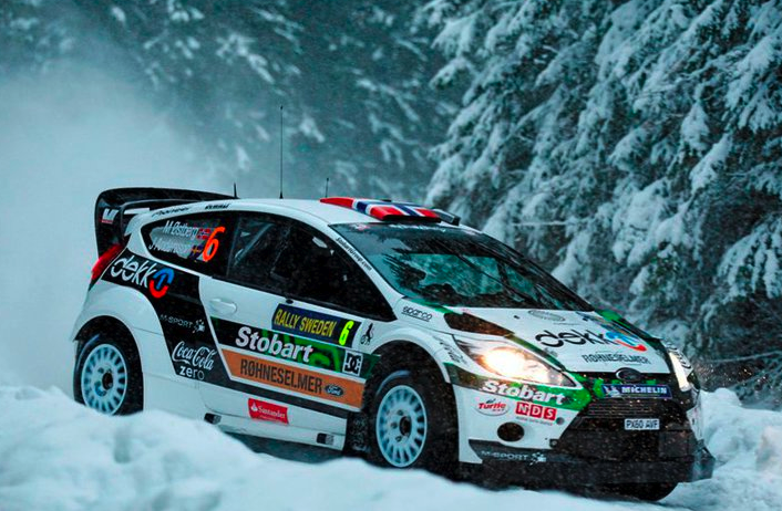 Mads Ostberg leads stars at Rally Sweden Mads Ostberg leads stars at Rally Sweden