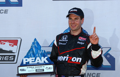 Will Power takes St Petersburg pole Will Power takes St Petersburg pole