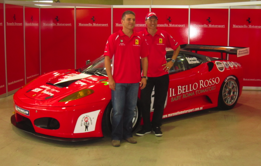 Jason Richards: Ferrari drive ‘like therapy’ Jason Richards: Ferrari drive ‘like therapy’