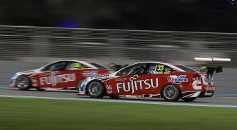 thumb The two Fujitsu Racing Commodores of Michael Caruso and Lee Holdsworth