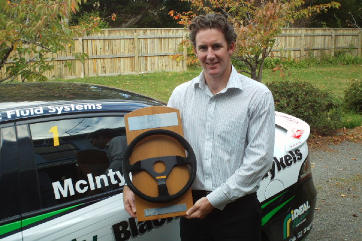 McIntyre honoured with Stichbury Trophy McIntyre honoured with Stichbury Trophy