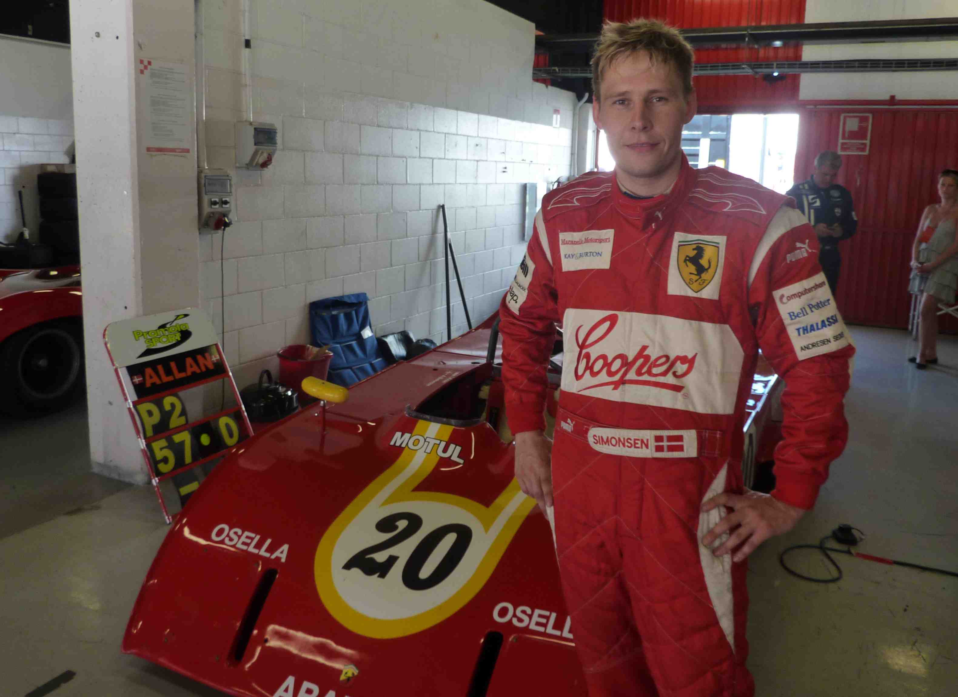 Allan Simonsen gets busy in historics Allan Simonsen gets busy in historics