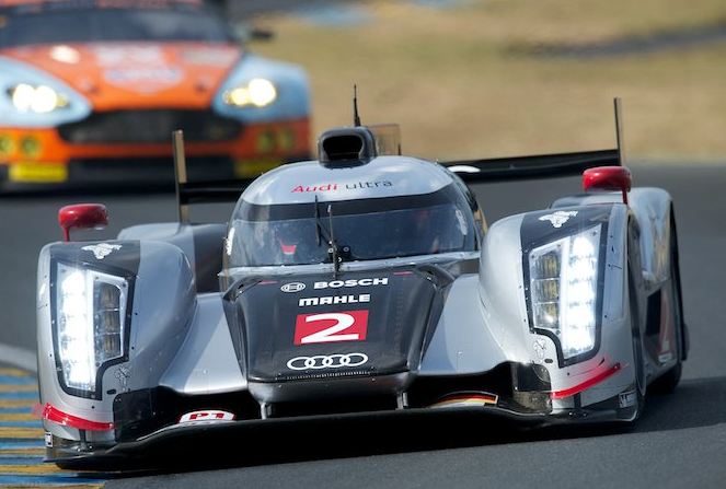 Sole remaining Audi leads at half-way Sole remaining Audi leads at half-way