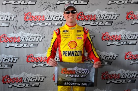 Kurt Busch takes third consecutive pole Kurt Busch takes third consecutive pole