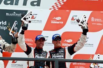Brabham scores third place podium in Spain Brabham scores third place podium in Spain