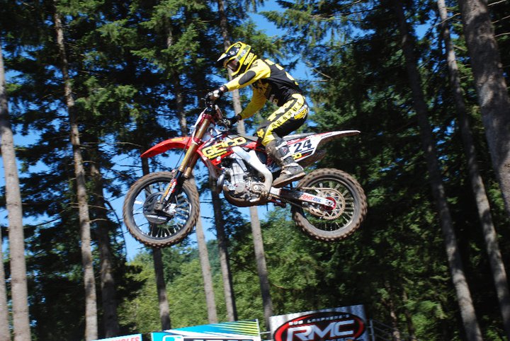Podium for Metcalfe at Washougal Podium for Metcalfe at Washougal