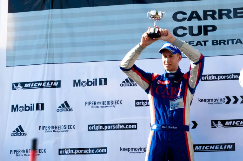 Barker impressive in Carrera Cup GB debut Barker impressive in Carrera Cup GB debut