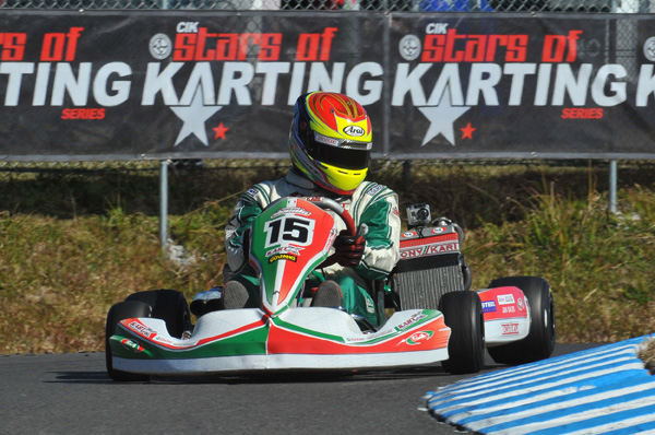 Door open for a new junior karting star Door open for a new junior karting star