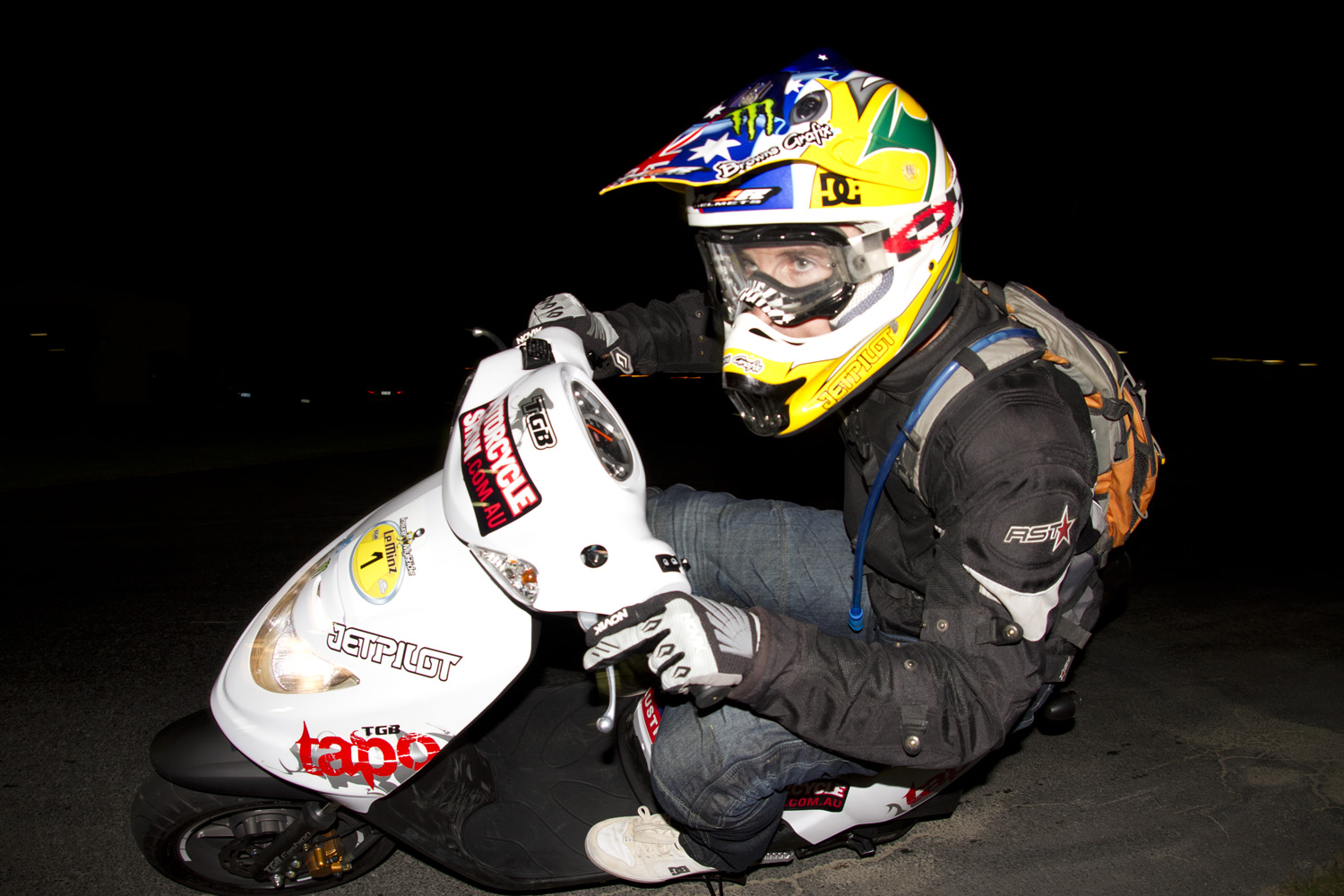 Motorcycle record set on the Gold Coast Motorcycle record set on the Gold Coast