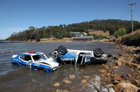 Miedecke involved in bizarre Targa crash Miedecke involved in bizarre Targa crash