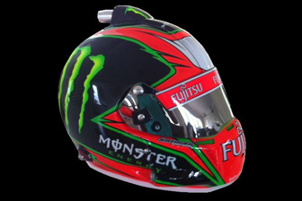 thumb monster helmet studio Lee Holdsworth secures support from Monster