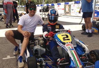 F1 star gets Australian karting laps in Perth F1 star gets Australian karting laps in Perth