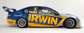 car holdsworth rerlease2 Lee Holdsworth reveals revised IRWIN livery