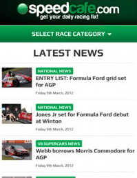 thumb Online1 Speedcafe.com launches mobile site