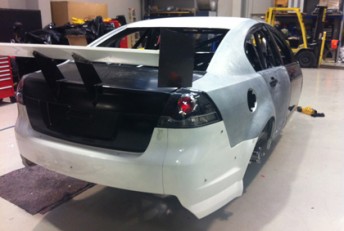 thumb Holden VE II web 344x231 Tulloch Motorsports NZV8 chassis takes shape