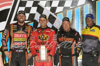 thumb Madsen KVille 344x229 Kerry Madsen takes historic World of Outlaws win