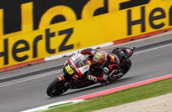 thumb bau 344x224 Bautista takes rain assisted British GP pole