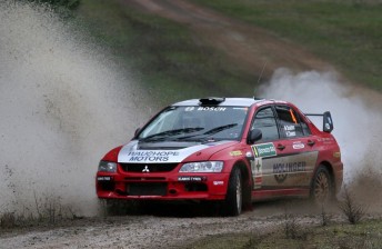 Michael Boaden SA Saturday 2012 344x224 Eli Evans keeps Honda up front at Rally SA