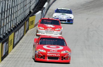 thumb 2012 Bristol2 Juan Pablo Montoya Kurt Busch Casey Mears Practice 344x224 Qualifying washout puts Casey Mears on pole at Bristol