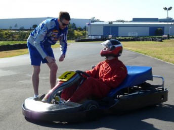 thumb 417518 399051786816730 2134278889 n 344x258 Battlelines drawn in Eastern Creek media kart race