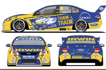 thumb Irwin Tools car National Tradesmen 2 344x229 FIRST PICS: Holdsworths new look IRWIN Falcon