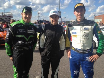 Loeb leads in Finland while Atkinson keeps within striking distance Padden Atkinson Reeves Finland startB 344x258 Loeb leads in Finland while Atkinson keeps within striking distance