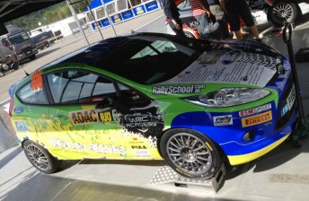 thumb Reeves car pre event Germany 344x224 Brendan Reeves aims to impress on German tarmac