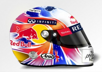 thumb Screen shot 2012 08 15 at 6.50.08 PM 344x241 Webber reveals winning Singapore helmet design