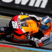 Dani Pedrosa on top in practice at Brno Dani Pedrosa on top in practice at Brno