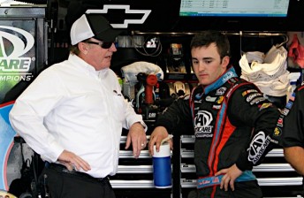 thumb Richard Childress and Austin Dillon