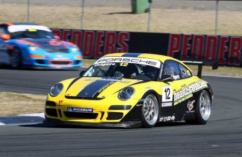 thumb odgers 344x224 Crash paves way for new winners in Ipswich GT3 Cup