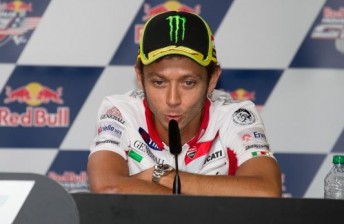 thumb rossi 344x224 Rossi: Stoners Ducati form gave me false hope
