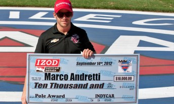 thumb 9 14 Andretti Wins Pole At ACS Std 344x206 Marco Andretti to start from pole at Fontana