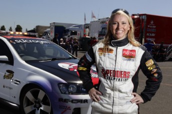 thumb Amber Anderson EV13 10 01433 344x229 V8 Supercars Safety Car driver to make V8 Utes start