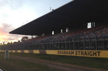 thumb Sydney Motorsport Park's front straight will be known as Brabham Straight