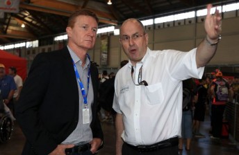 thumb malone cochrane 344x224 Key V8 Supercars players pay tribute to Cochrane