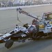 Will Power crashes out of Fontana finale Will Power crashes out of Fontana finale