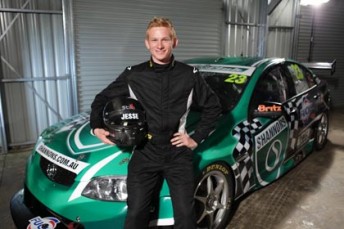thumb SCSD Jesse Winner poses with car File0160 resize 344x229 Jesse Dixon delighted to win Bathurst 1000 entry